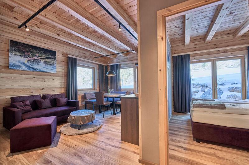 Naturparkresort Xeis Natur Apartments Johnsbach Exteriér fotografie