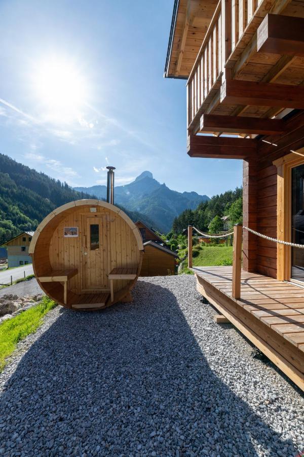 Naturparkresort Xeis Natur Apartments Johnsbach Exteriér fotografie